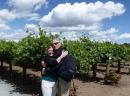 Jan and Michael in a Napa Valley vineyard